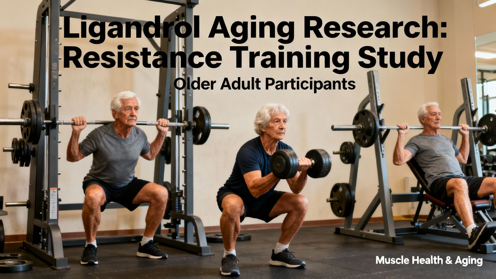Older adults participating in a resistance training program with references to Ligandrol aging research