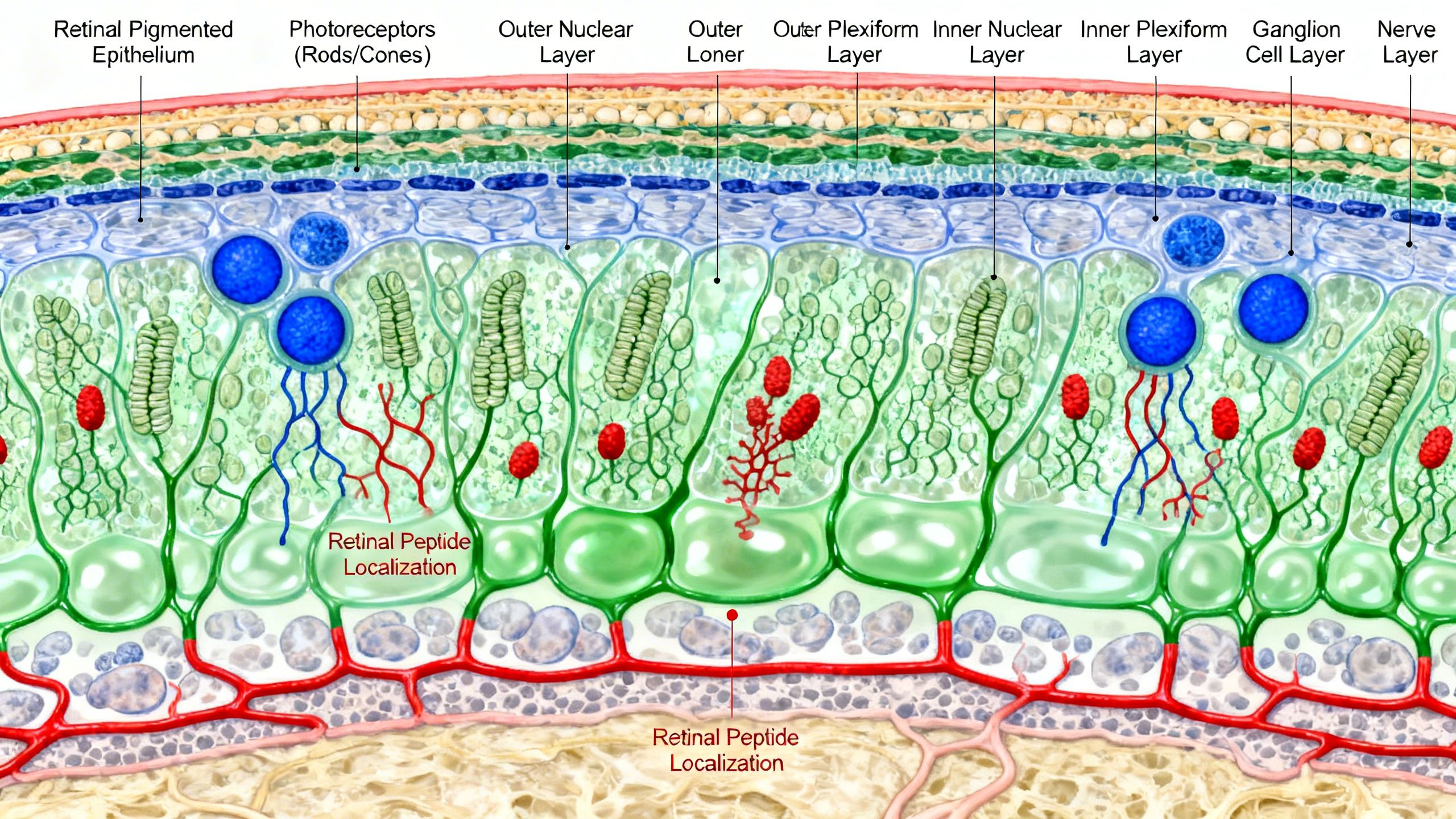 peptides for eye regeneration